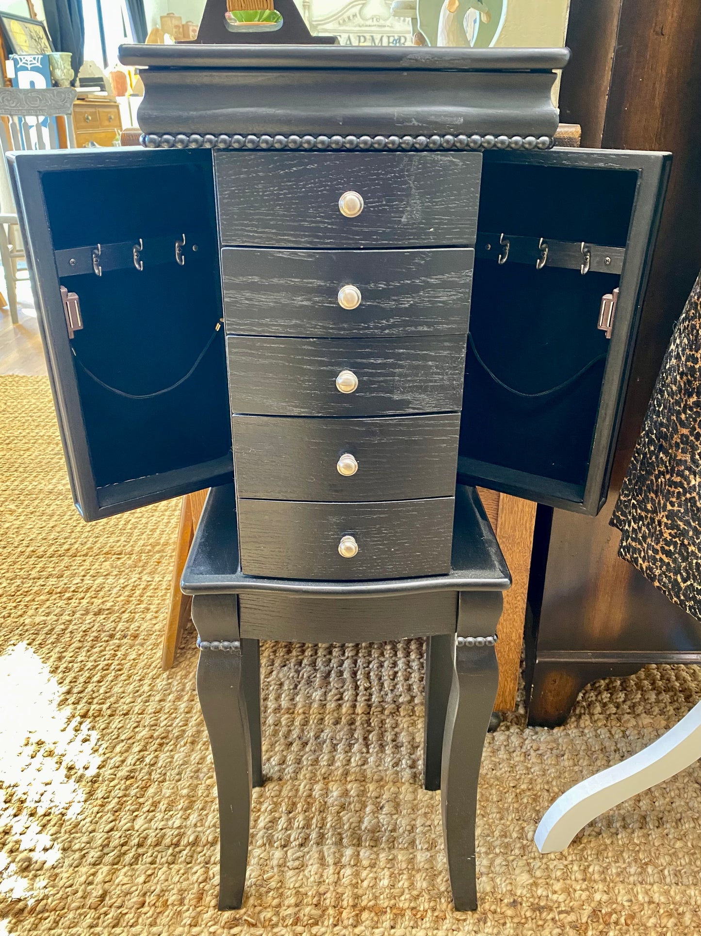 Powell Standing Jewelry Cabinet