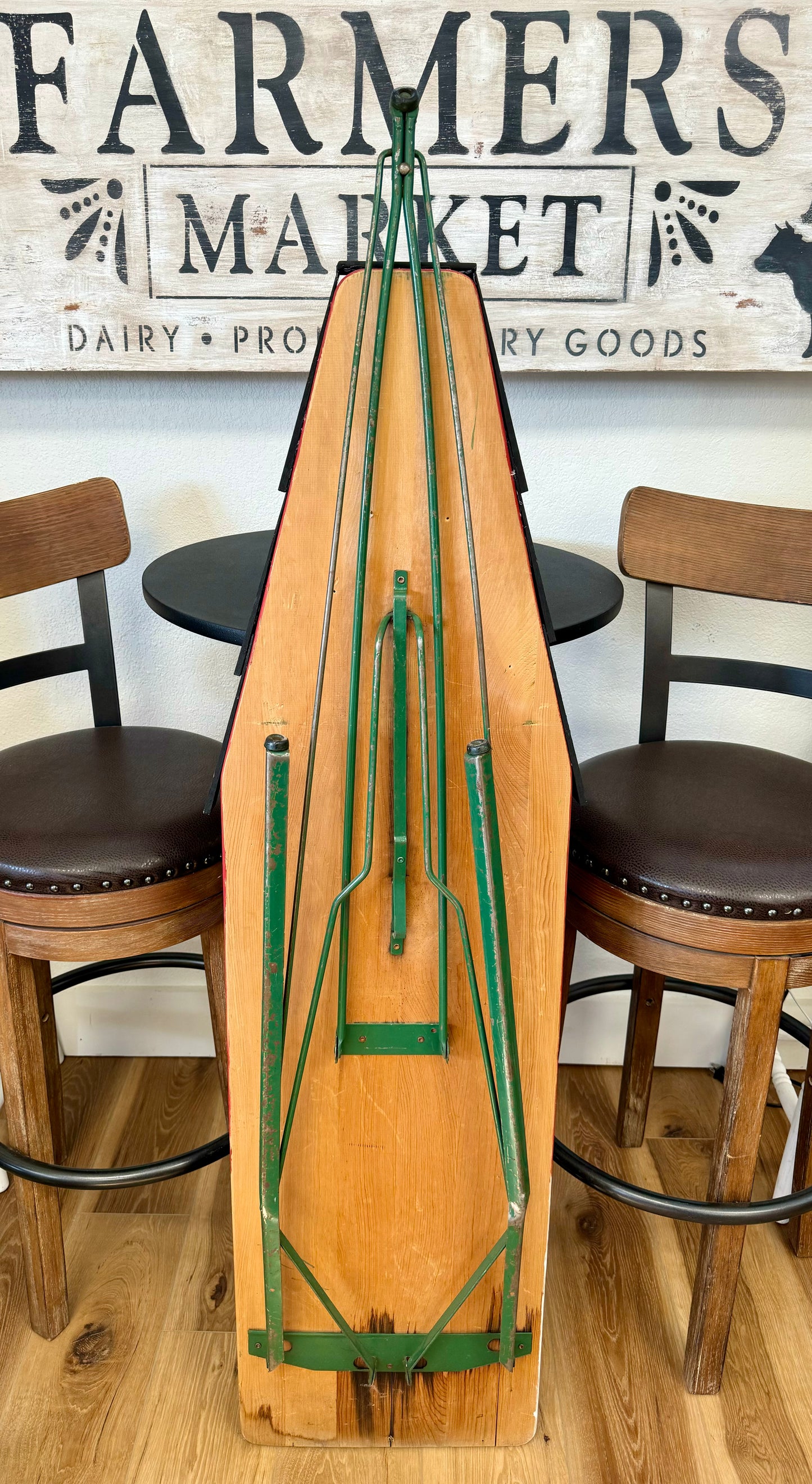 Welcome to Our Farm Sweet Farm Vintage Wood Ironing Board Sign