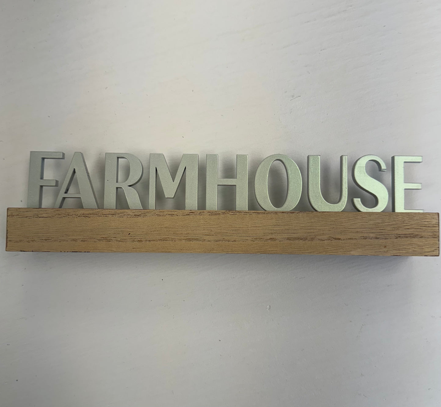 Farmhouse Removable Word Table Decor
