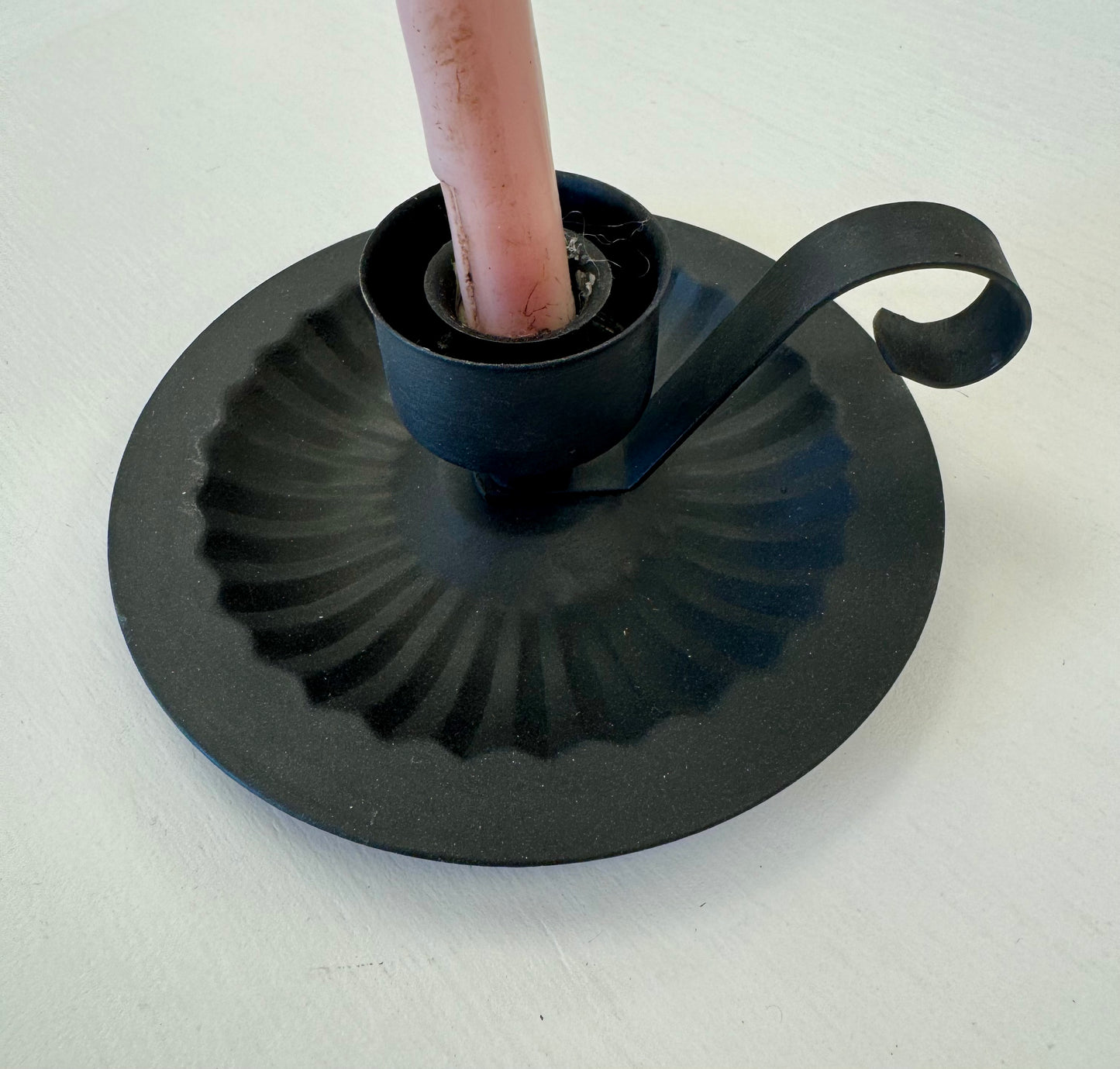 Black Metal Candle Stick Holder