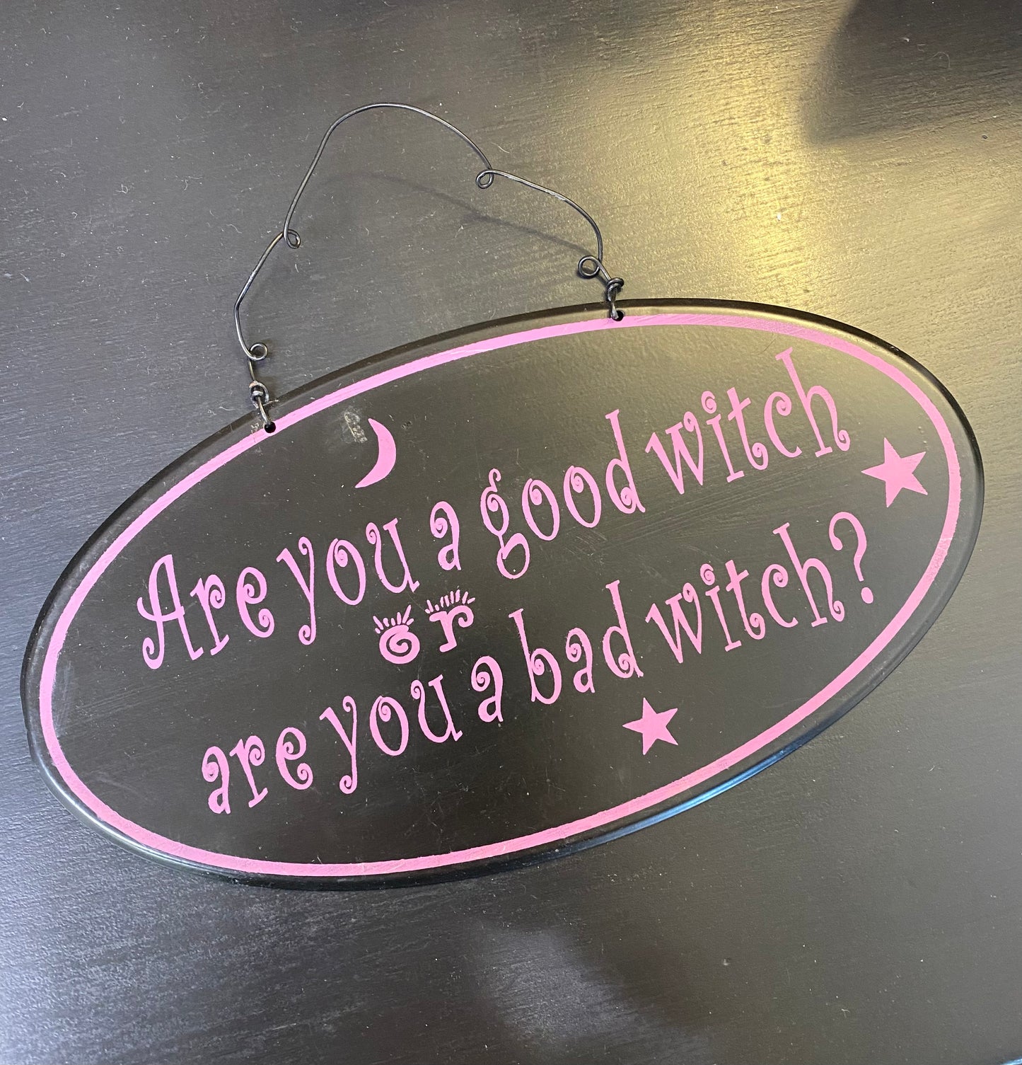 Good or Bad Witch Sign
