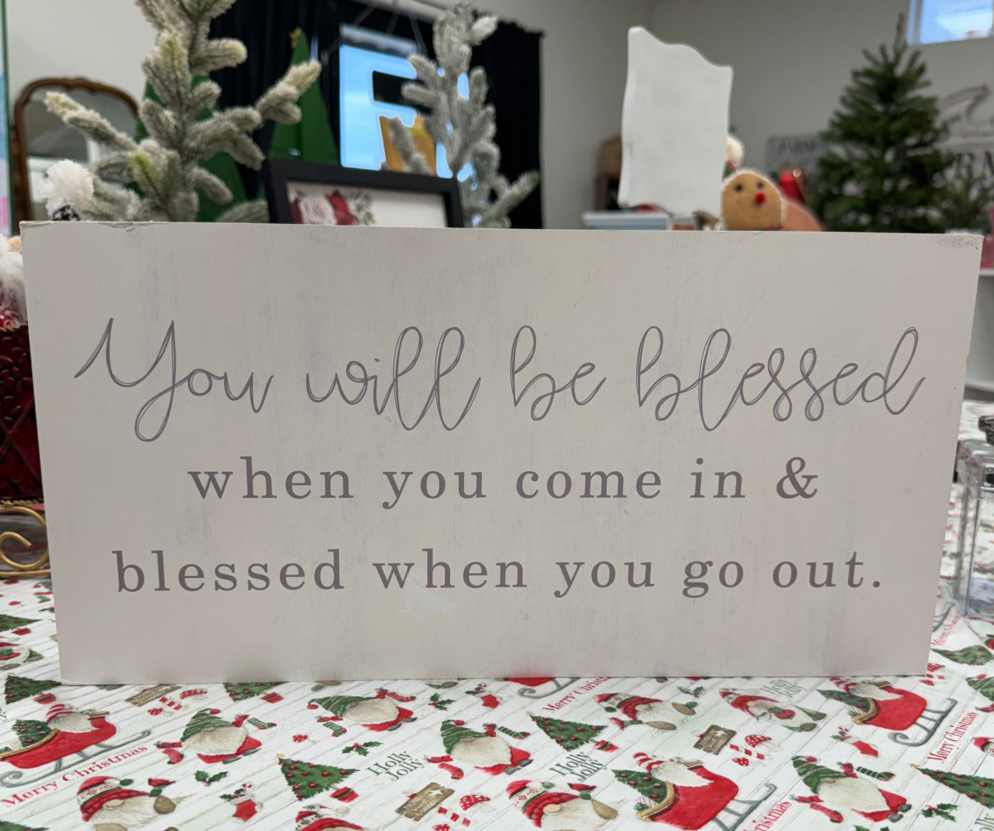 You Will Be Blessed Wood Sign