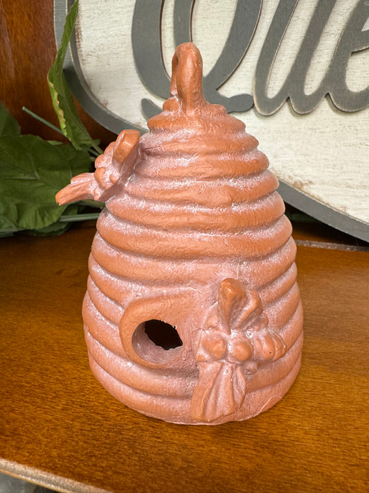 Clay Beehive Decor