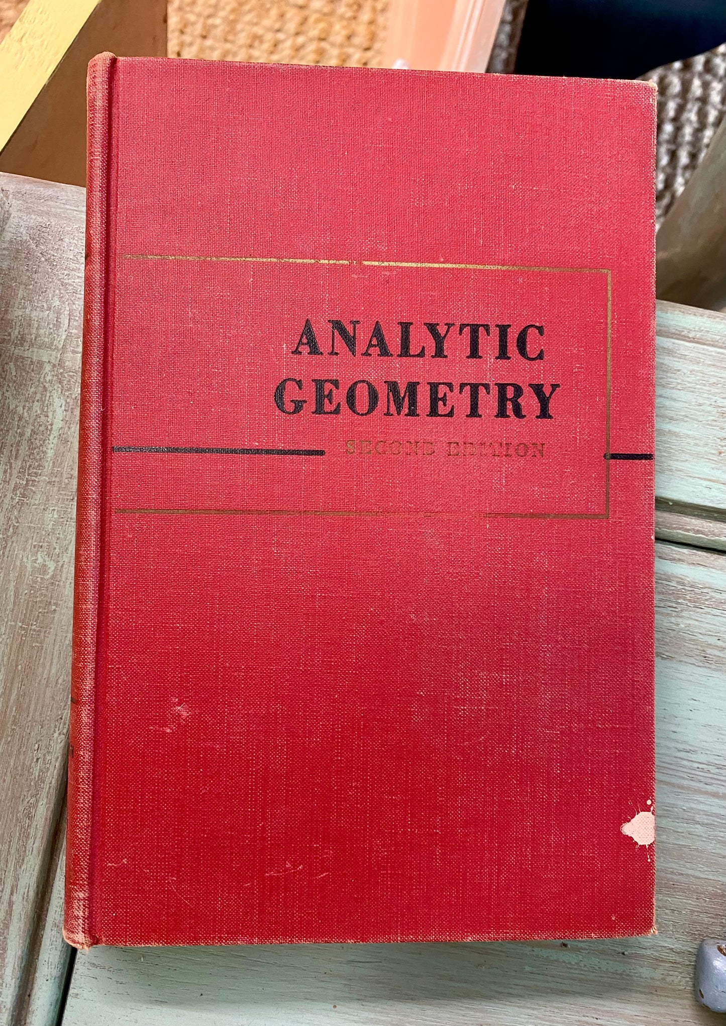 “Analytic Geometry” Vintage Book